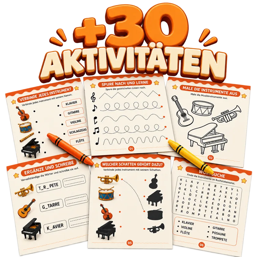 Über 30 musikalische Aktivitäten